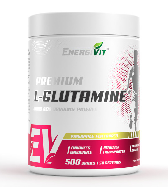 EnergiVit Premium L-Glutamine 500 грам