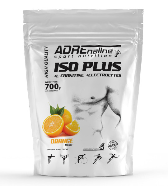 Adrenaline Iso Plus +L-Carnitine +Electrolytes 700 грам