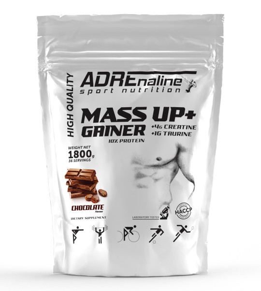 Adrenaline 100% Mass Up Gainer 1800 грам