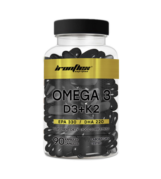 IronFlex Omega-3 D3+K2 (90 капс)