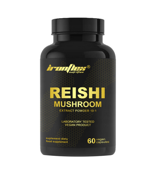 IronFlex Reishi Mushroom 600 mg Veg Caps (60 капс)