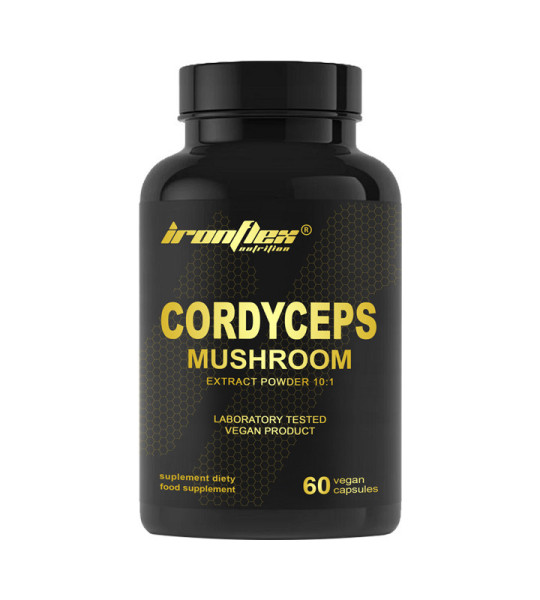 IronFlex Cordyceps Mushroom 600 mg Veg Caps (60 капс)