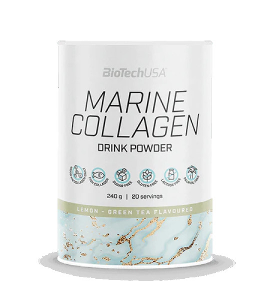 BioTech (USA) Marine Collagen Drink Powder (240 грам)