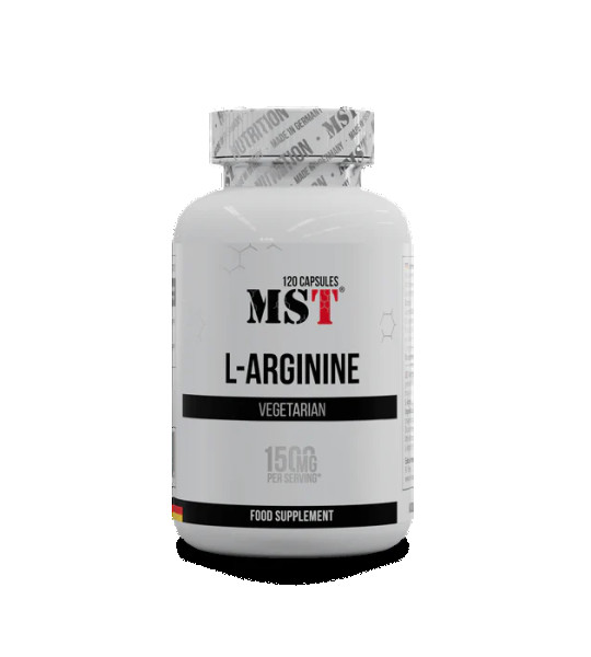 MST L-Arginine 1500 mg Vege (120 капс)