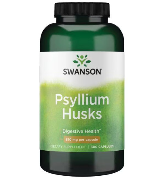 Swanson Psyllium Husks 610 mg (300 капс)