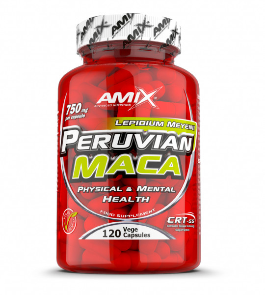 Amix Peruvian Maca 750 mg Veg Caps (120 капс)