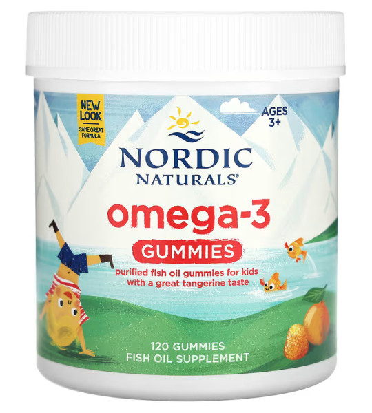 Nordic Naturals Omega-3 Gummies (120 жув табл)