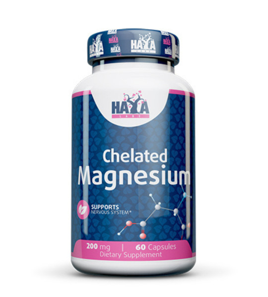 HaYa Labs Chelated Magnesium 200 mg (60 капс)