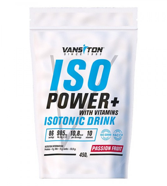 Vansiton Iso Power+ with Vitamins (450 грам)