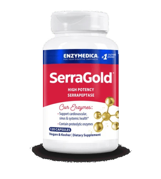 Enzymedica SerraGold (120 капс)