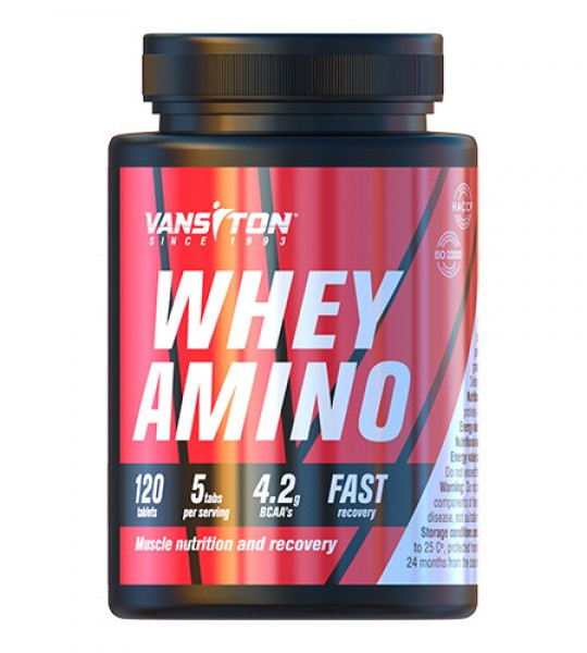 Vansiton Whey Amino (120 табл)