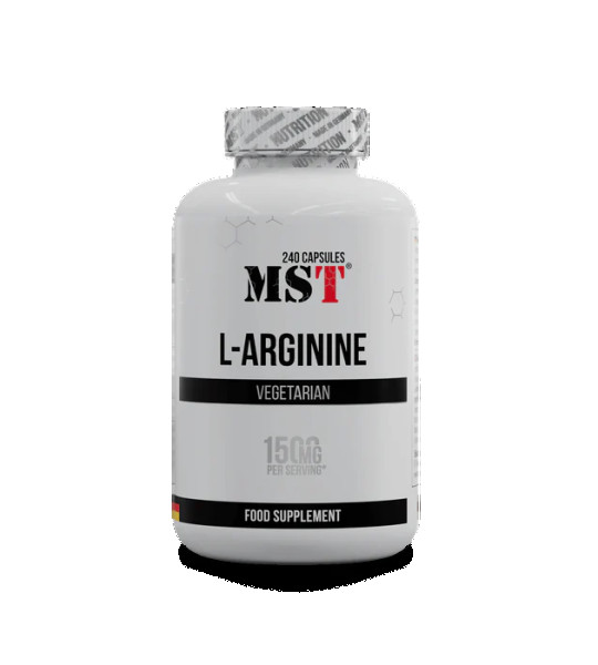 MST L-Arginine 1500 mg (240 капс)