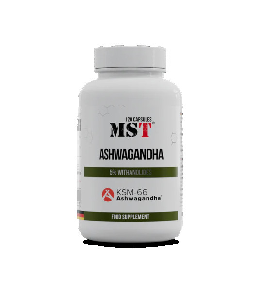 MST Ashwagandha 5% Withanolides 320 mg/16 mg (120  капс)