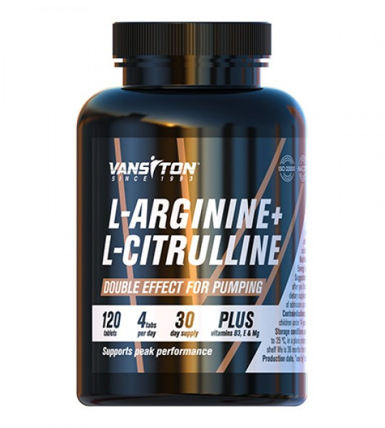 Vansiton L-Arginine + L-Citrulline (120 табл)