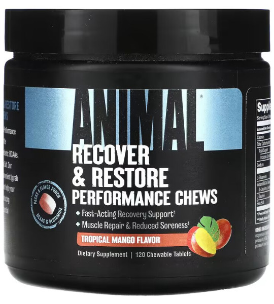 Universal Nutrition Animal Recover & Restore (120 жув. табл)