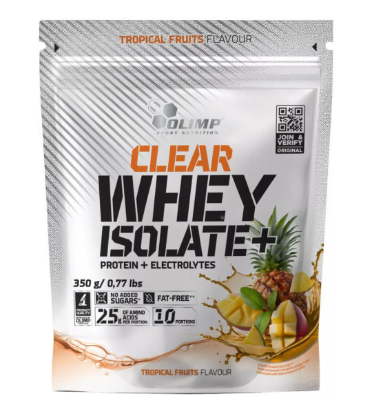 Olimp Clear Whey Isolate+ (350 грам)