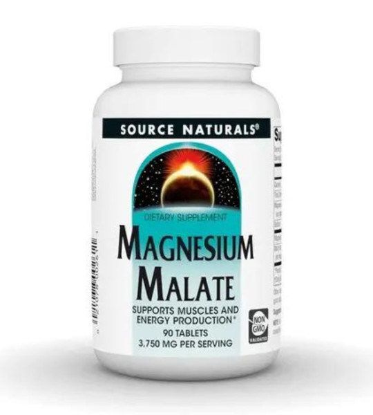 Source Naturals Magnesium Malate 3,750 mg (90 табл)