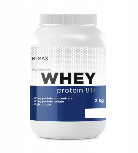 FitMax Whey Protein 81+ (2000 грам)