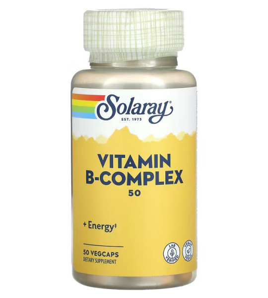 Solaray Vitamin B-Complex 50 Veg Caps (50 капс)