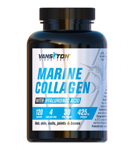 Vansiton Marine Collagen with Hyaluronic Acid 425 mg (120 капс)