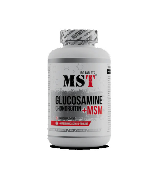 MST Glucosamine Chondroitin + MSM (180 табл)