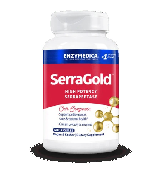 Enzymedica SerraGold (60 капс)