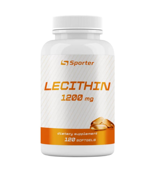 Sporter Lecithin 1200 mg Softgels (120 капс)