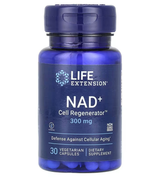 Life Extension NAD+ Cell Regenerator 300 mg Veg Caps (30 капс)