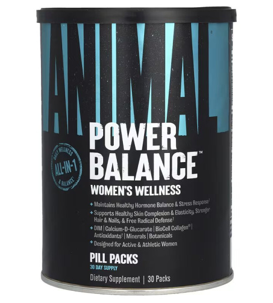 Universal Nutrition Animal Power Balance Women's Wellness (30 пак)