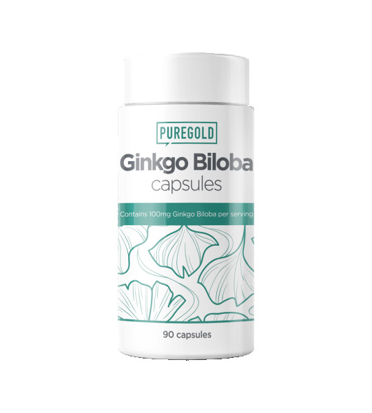 Pure Gold Protein Ginkgo Biloba 100 mg (90 капс)