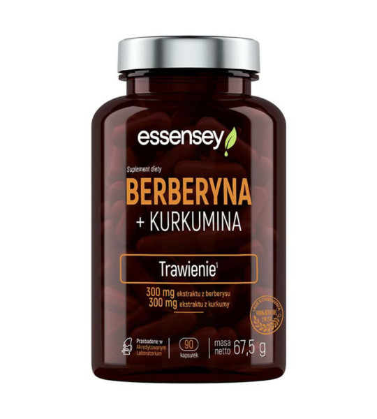 Essensey Berberine + Turmeric 300 mg / 300 mg (90 капс)