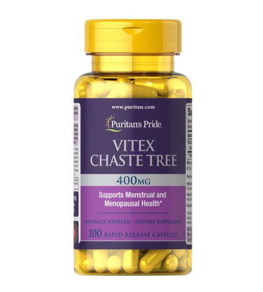 Puritan's Pride Vitex Chaste Tree 400 mg (100 капс)