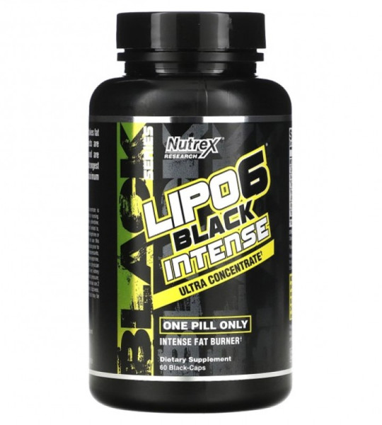 Nutrex Lipo 6 Black Intense Ultra Concentrate (60 капс) - фото 1