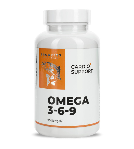 Progress Nutrition Omega 3-6-9 Softgels (90 капс)