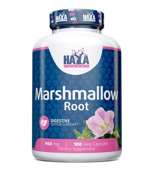 Haya Labs Marshmallow Root 960 mg Veg Caps (100 капс)