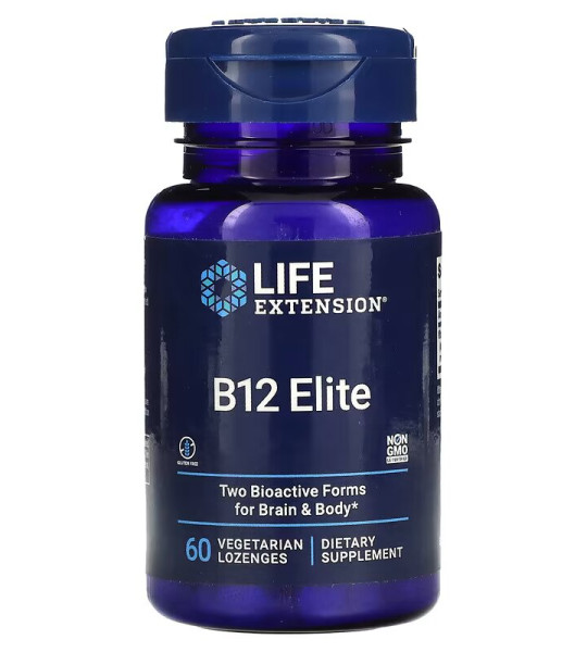 Life Extension B12 Elite Veg Tabs (60 табл)