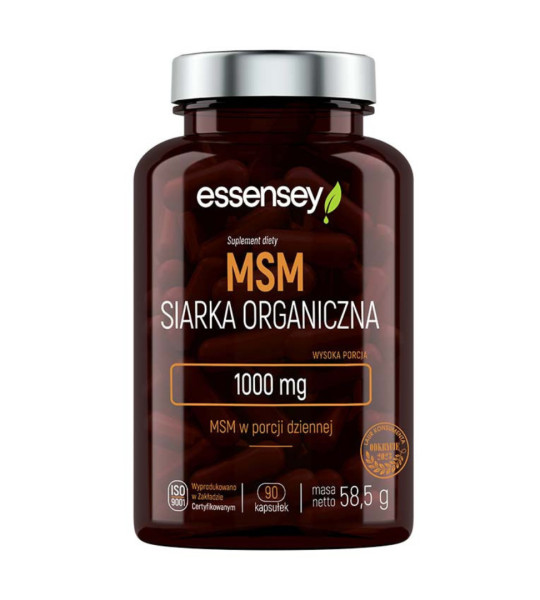 Essensey MSM Organic Sulfur 1000 mg (90 капс)