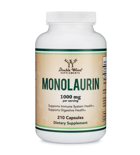 Double Wood Monolaurin 1000 mg (210 капс)