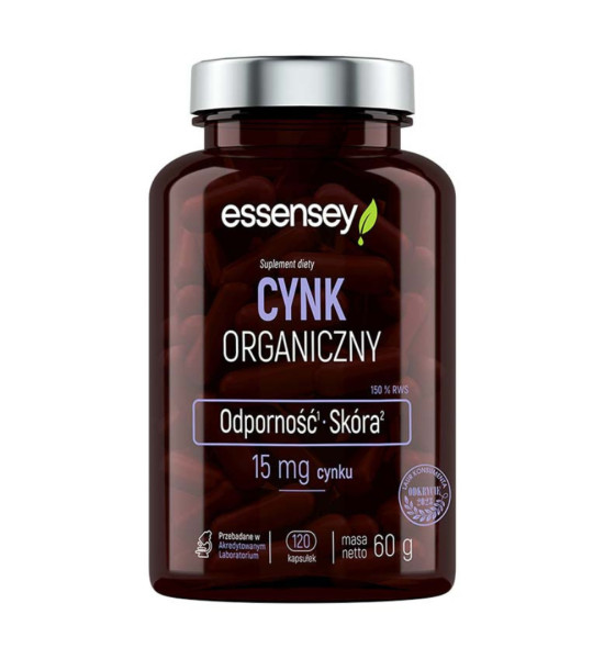 Essensey Zinc Organic 15 mg (120 капс)