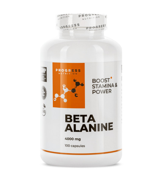 Progress Nutrition Beta Alanine 4000 mg (100 капс)