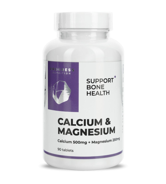 Progress Nutrition Calcium & Magnesium 500 mg / 250 mg (90 табл)