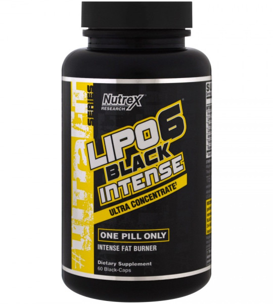 Nutrex Lipo 6 Black Intense Ultra Concentrate (60 капс) - фото 2