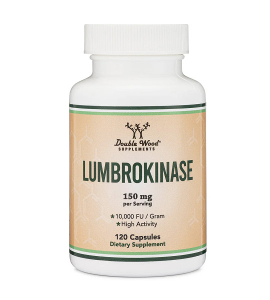 Double Wood Lumbrokinase 150 mg (120 капс)