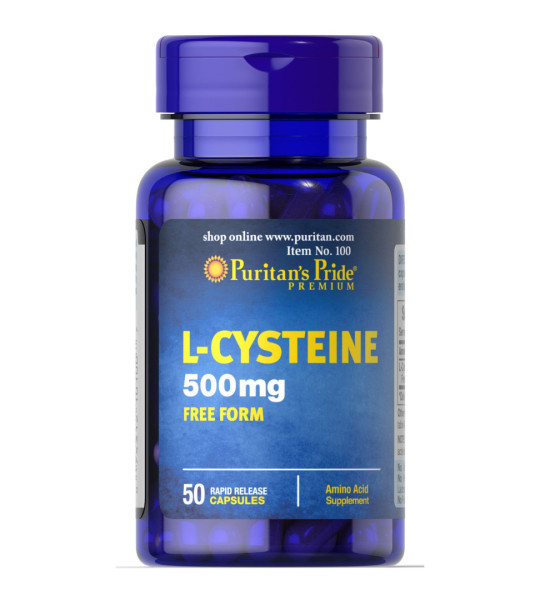 Puritan's Pride L-Cysteine 500 mg (50 капс)