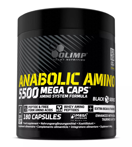 Olimp Anabolic Amino 5500 Mega Caps 180 капс