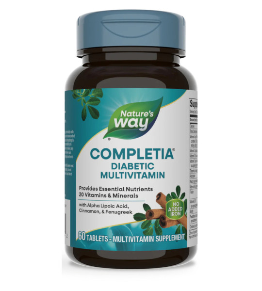 Nature's Way Completia Diabetic Multivitamin (60 табл)