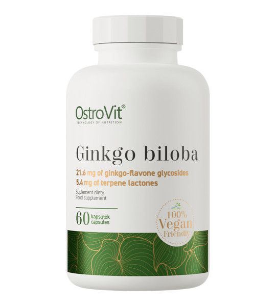 OstroVit Ginkgo Biloba 90 mg VEGE (60 капс)