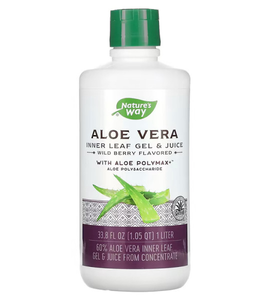 Nature's Way Aloe Vera Inner Leaf Gel & Juice (1000 ml)