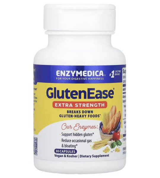 Enzymedica GlutenEase Extra Strength (30 капс)