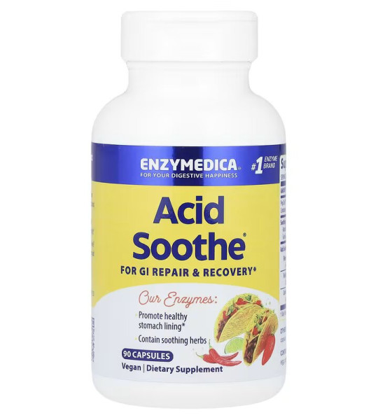 Enzymedica Acid Soothe (90 капс)